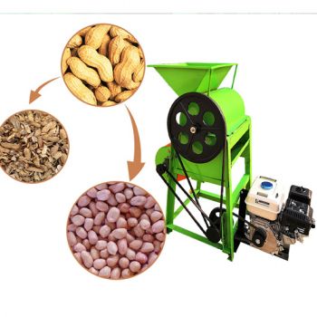 Best selling home use peanut sheller groundnut decorticator machine with different engine