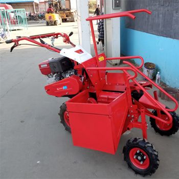 Best selling Dry and wet corn harvester hand working tractor mini maize combine harvester