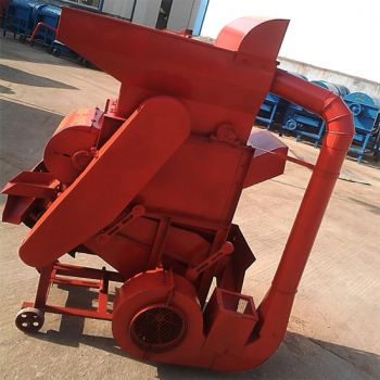 diesel engine driven groundnut decorticator sheller machine peanut shell removing 