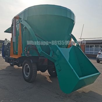 Professional Self-propelled Tmr Mixer Cattle Livestock Feed Processing TMR Mixing Machine