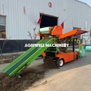 2026 Combined Silage Baler Wrapper Machine Corn Silage Baler Machine 100 kg Bale