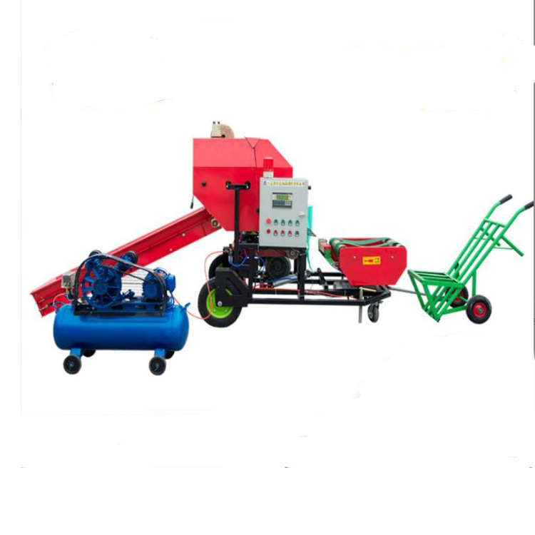 electric and diesel engine Corn Silage Round Baler Machine Silage Harvester Silage Baler And Wrapper Machine For Sale